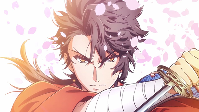 Katsugeki TOUKEN RANBU anime film header