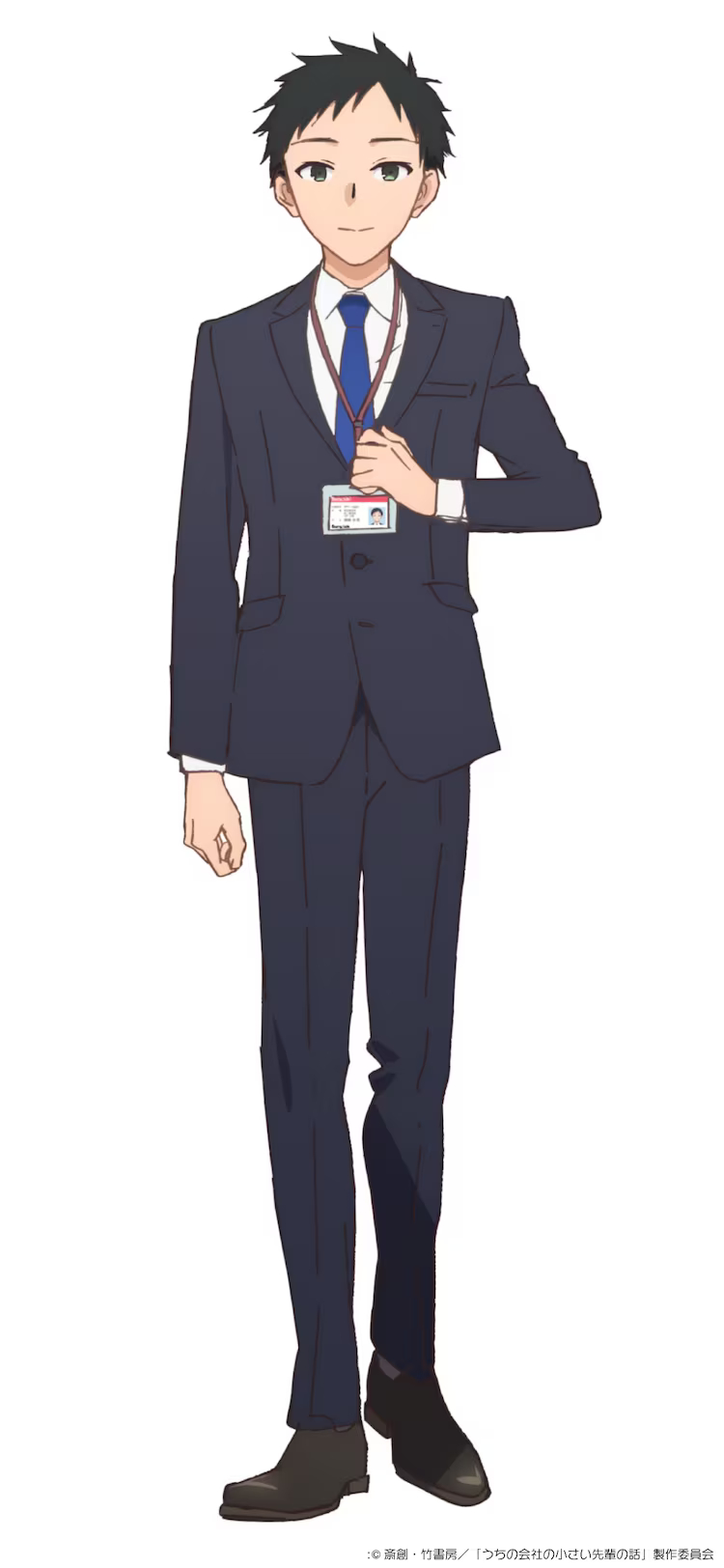 My Tiny Senpai Takuma Shinozaki Charakterdesign