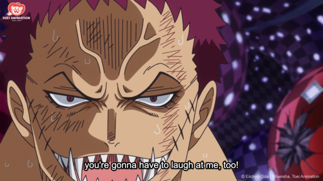 One Piece, Katakuri Stands Up For Luffy