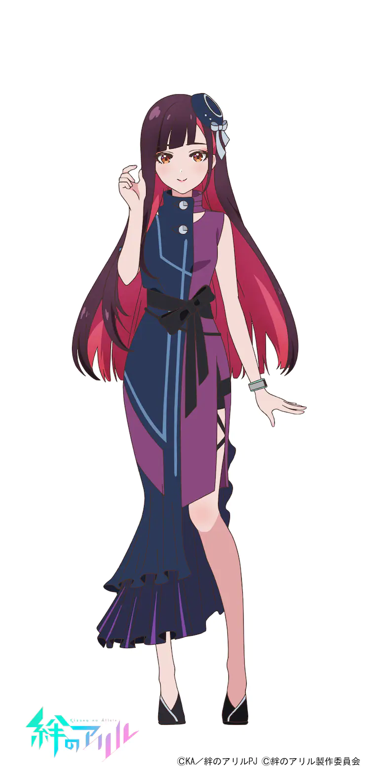 Kizuna no Allele Quan character design 2