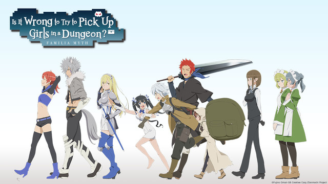 Is It Wrong to Try to Pick Up Girls in a Dungeon? - Promo Art #2