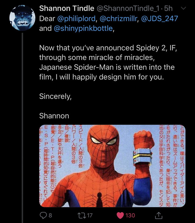 Crunchyroll - Japanese Spider-Man Confirmed for Spider-Verse 2