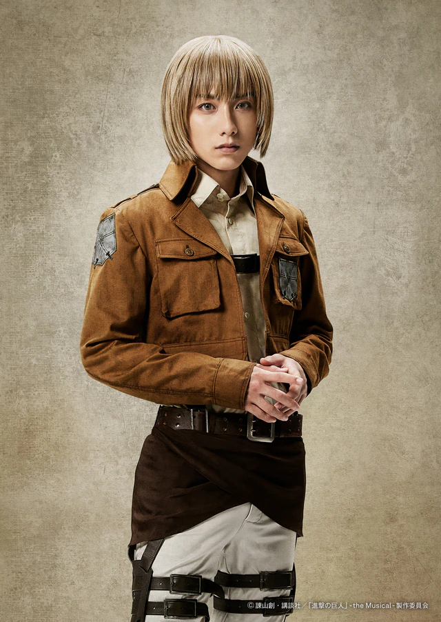 Eito Konishi as Armin in Attack on Titan the Musical