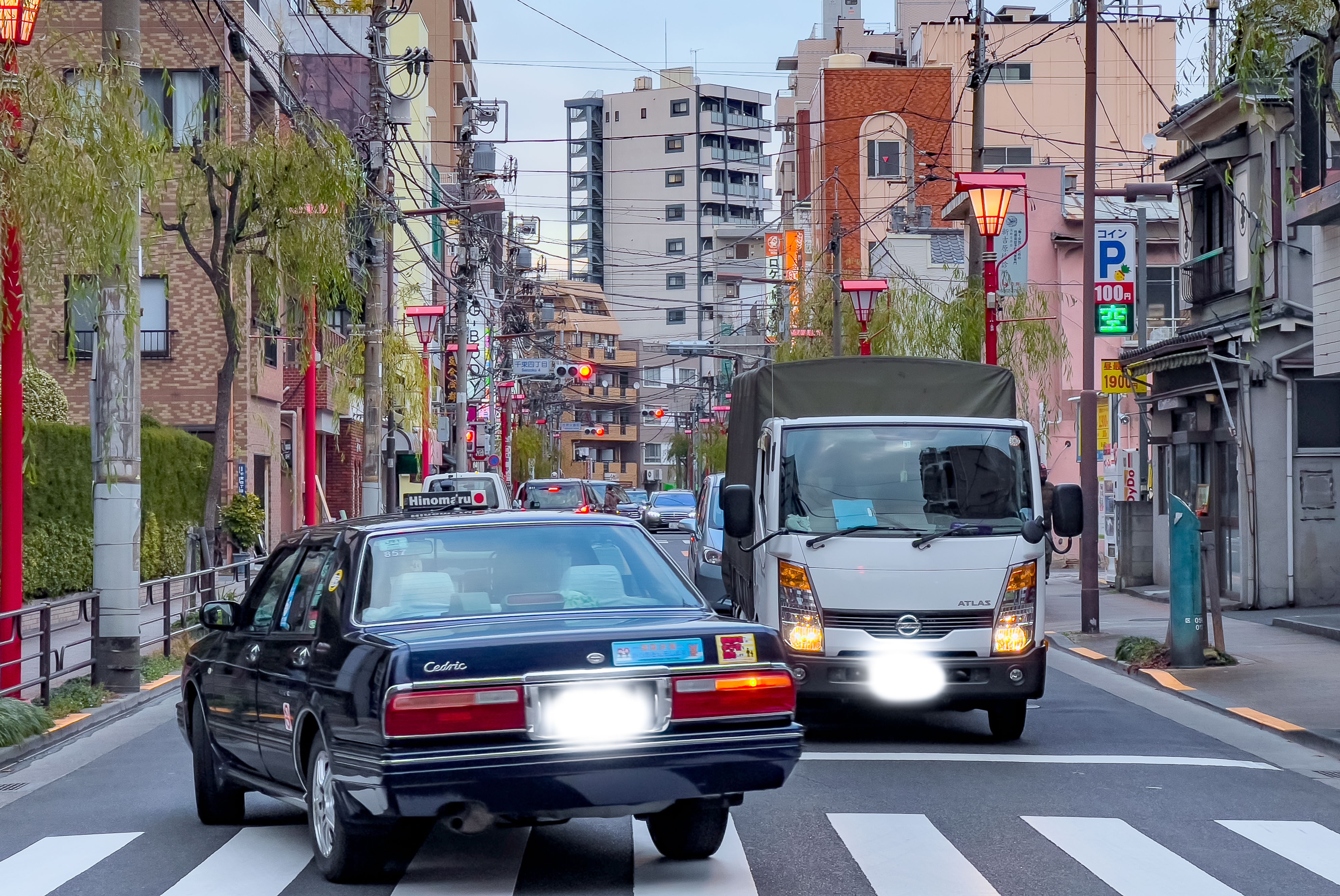 The main street of Nakanocho-dori in 2022 
