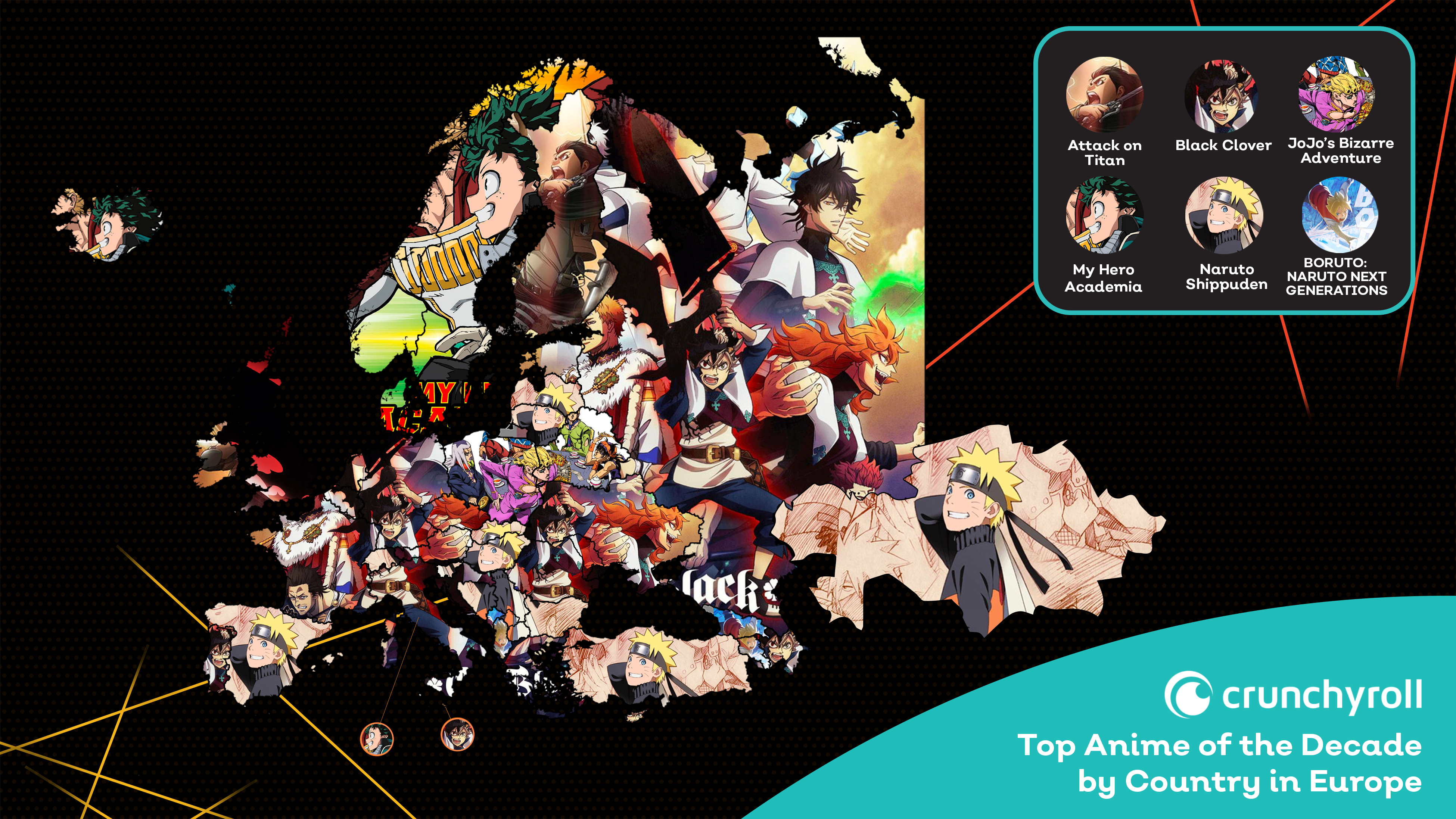 Crunchyroll catalogue per country : r/anime