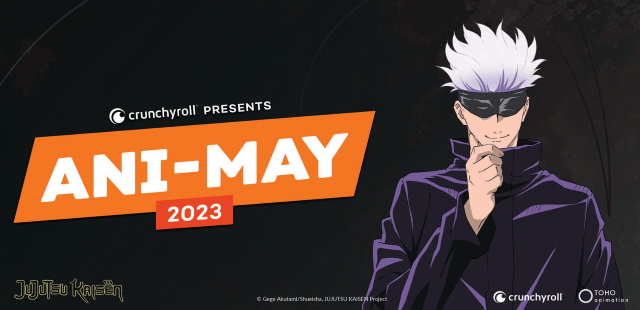 Gojo from JUJUTSU KAISEN in ANI-MAY campaign