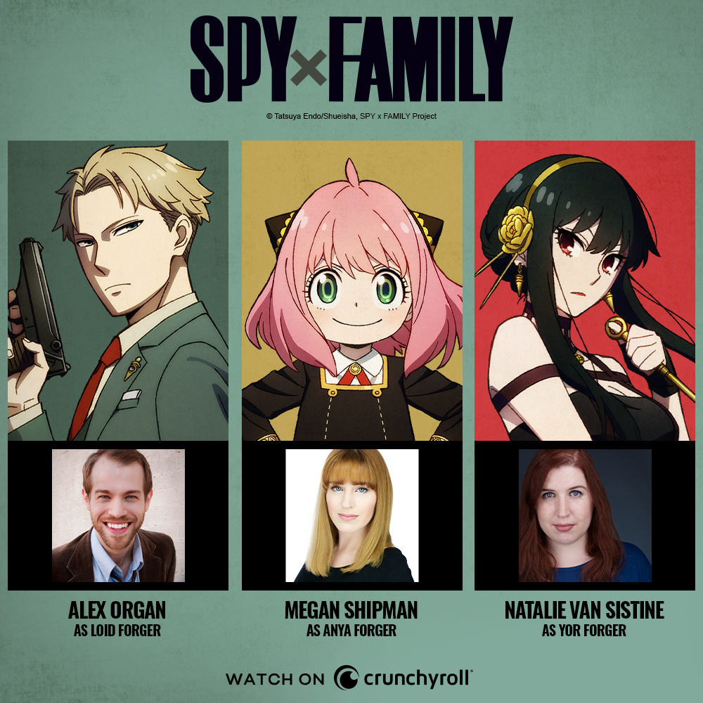 SPY x FAMILY revela elenco de doblaje en inglés para Damian Desmond y