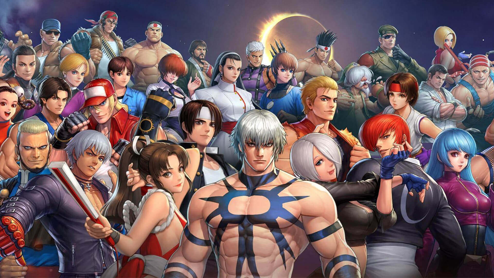 Новая игра персонажи. Игра the King of Fighters XV. The King of Fighters (серия игр). The King of Fighters XV персонажи. The King of Fighters Кинг.