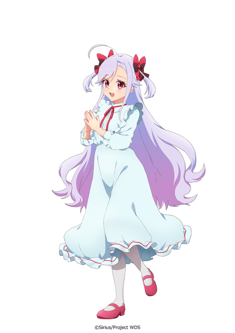 A character setting of Yae Niizuma from the upcoming World Dai Star TV anime.