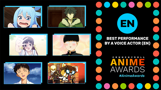 Anime Awards Best Voice Actor English