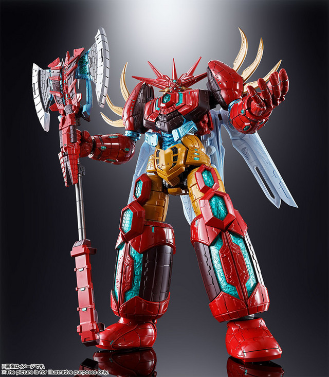 Crunchyroll - Stunning Getter Emperor Figure Joins Soul of Chogokin Line