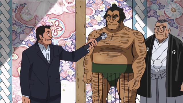 Watch Rowdy Sumo Wrestler Matsutaro Episode 12 Online The Cat Obsessed Wrestler Anime Planet 6093