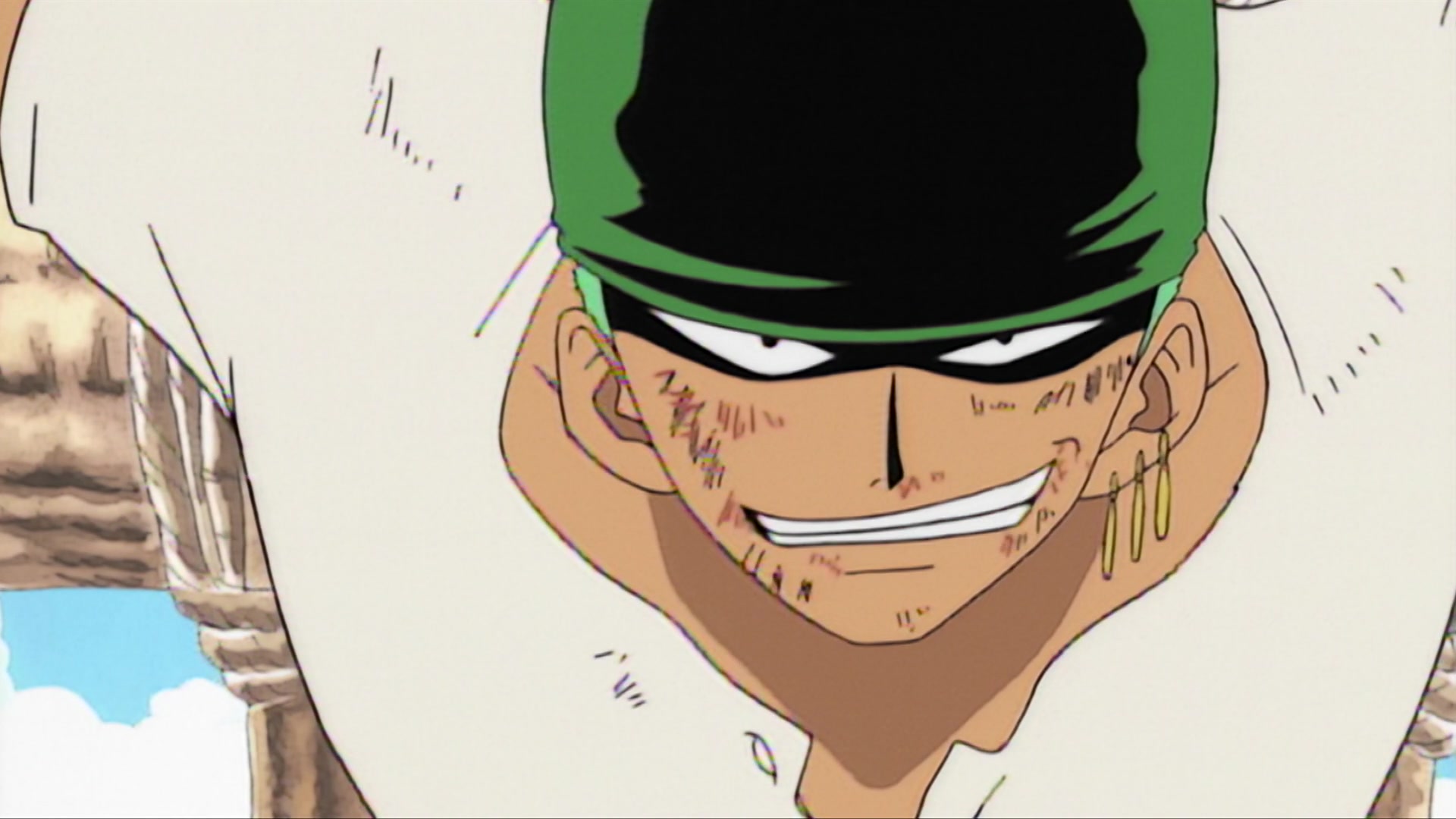 Luffy Se Convertira En El Rey De Los Piratas One Piece Special Edition (HD): East Blue (1-61) Episodio 2, Enter the  Great Swordsman! Pirate Hunter Roronoa Zoro!, - Ver en Crunchyroll