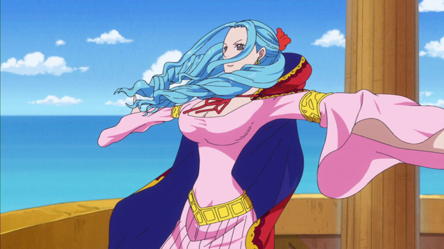 One Piece Zou 751 7 Episode 777 To The Reverie Princess Vivi And Princess Shirahoshi Watch On Crunchyroll