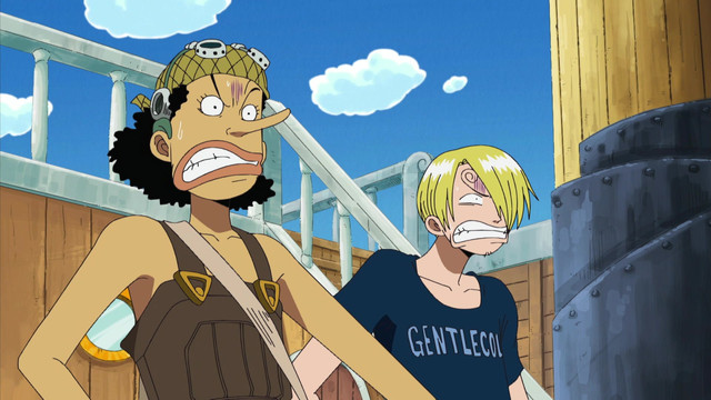 One Piece Water 7 7 325 Episode 229 The Dashing Sea Train And The City Of Water Water Seven Watch On Crunchyroll