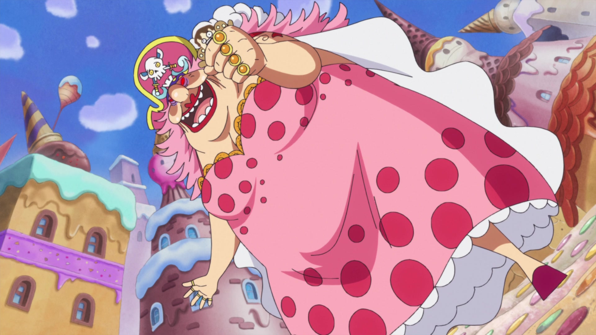 One Piece Whole Cake Island 7 878 Episode 7 The Capital City Falls Big Mom And Jimbei Watch On Crunchyroll