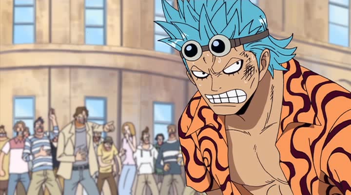 One Piece Water 7 7 325 Episode 250 The End Of The Legendary Man The Day The Sea Train Cried Watch On Crunchyroll