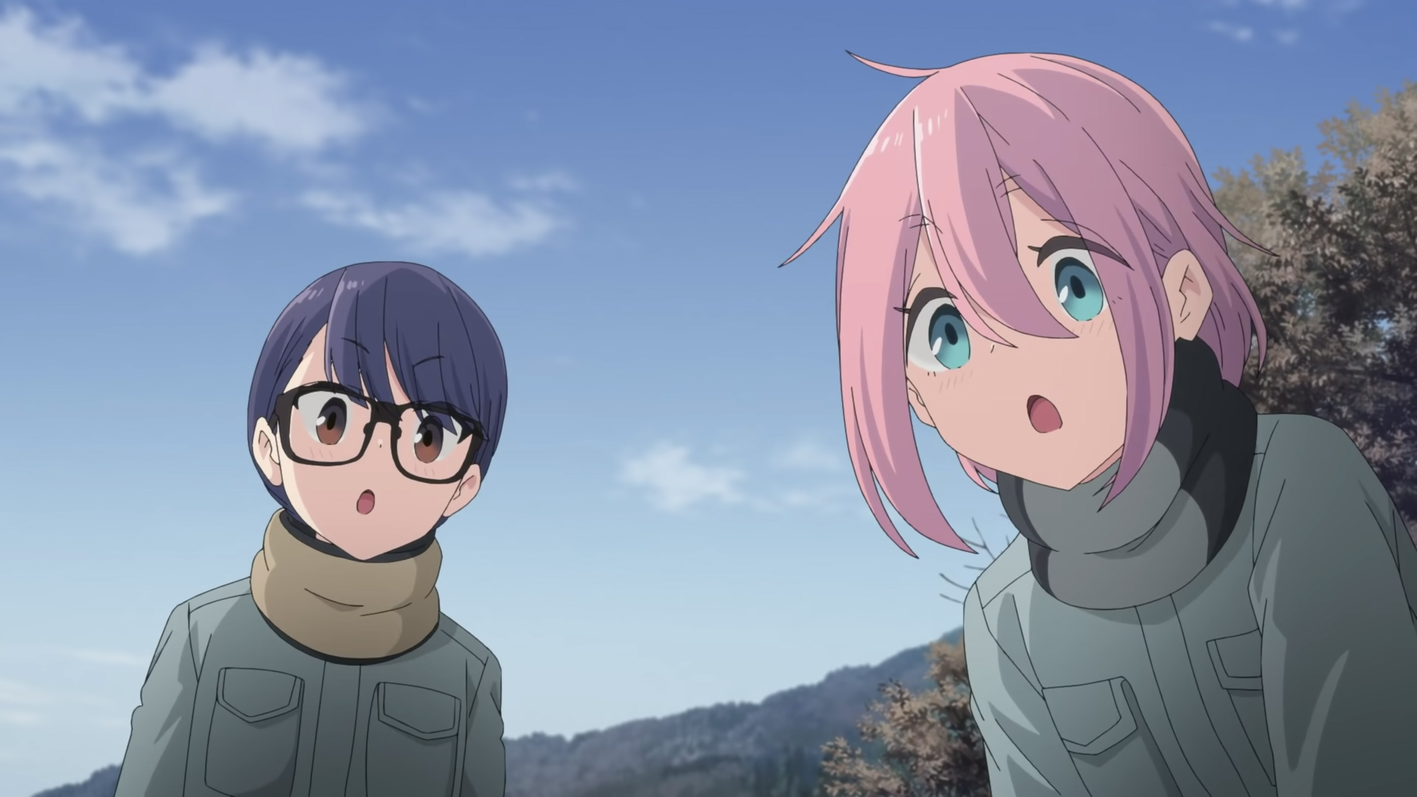 Anime-Film „Laid-Back Camp“.