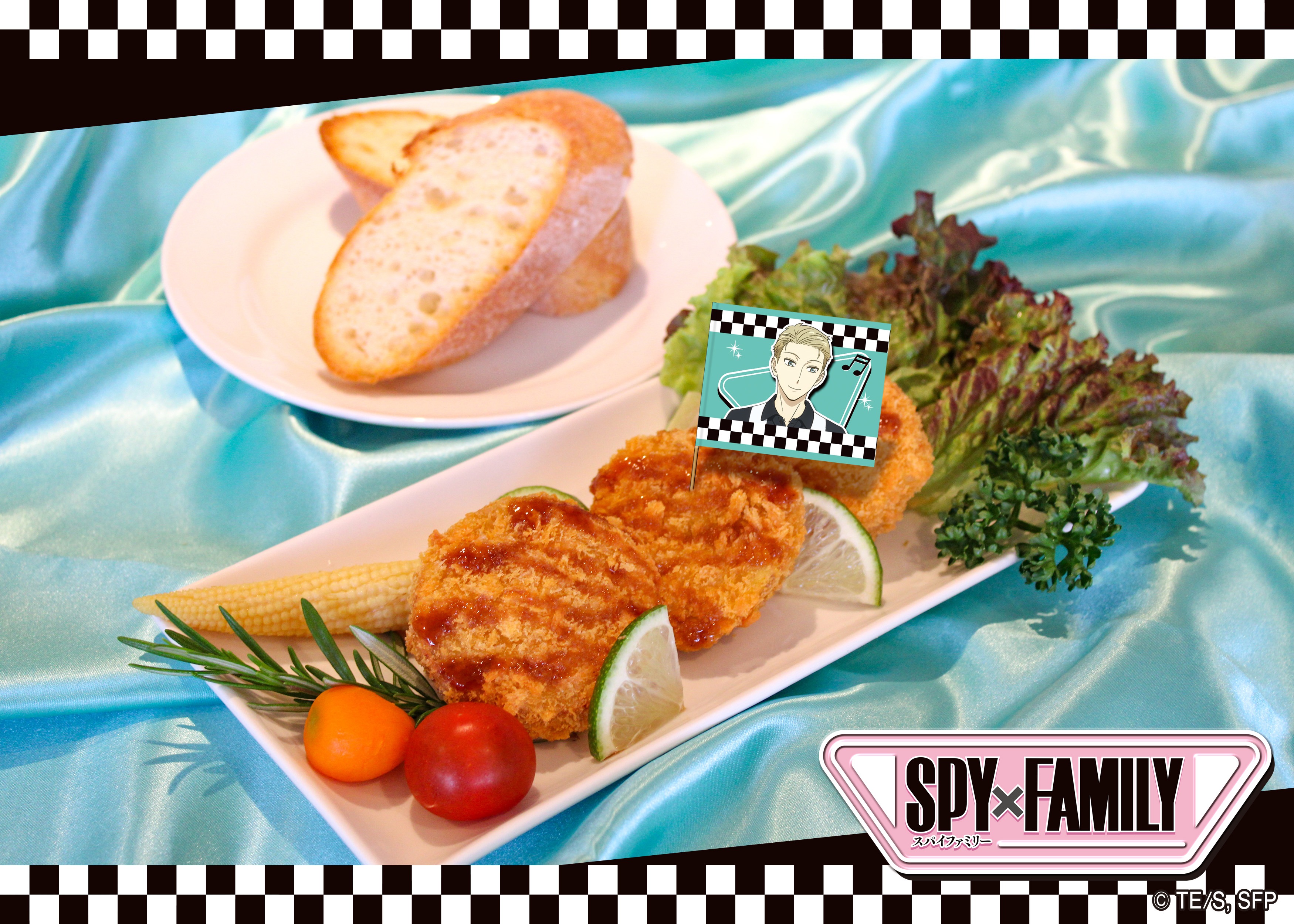 SPY x FAMILY Tower Records cafe