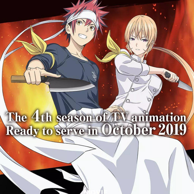 Crunchyroll - Vierte Staffel von Food Wars angekündigt