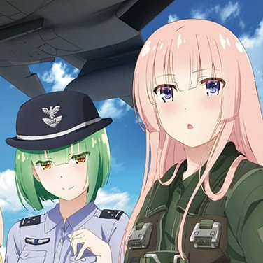 Crunchyroll - Girly Air Force Teams Up with JASDF in New Key Visual