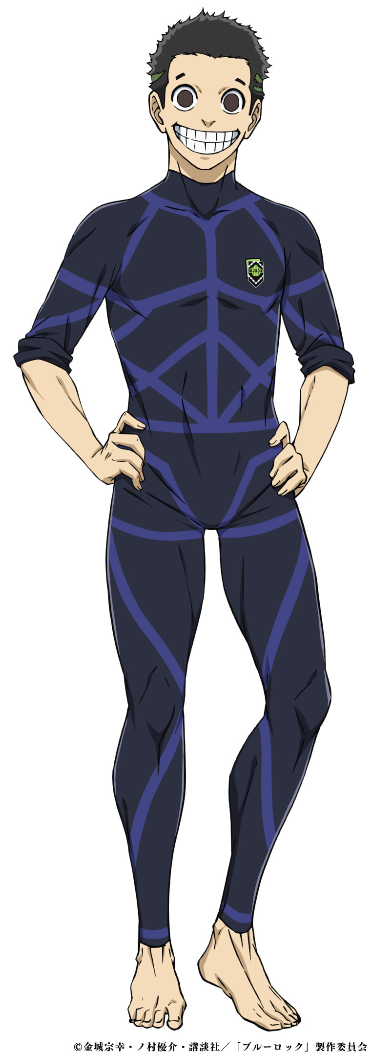 BLUELOCK Keisuke Wanima character design