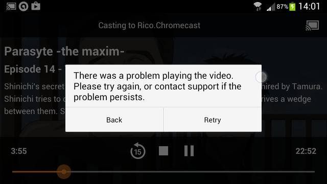 Crunchyroll There Was A Problem Playing The Video