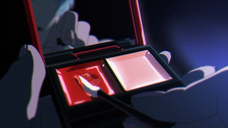 Evangelion x KATE Lipstick Palette, as seen in the ad