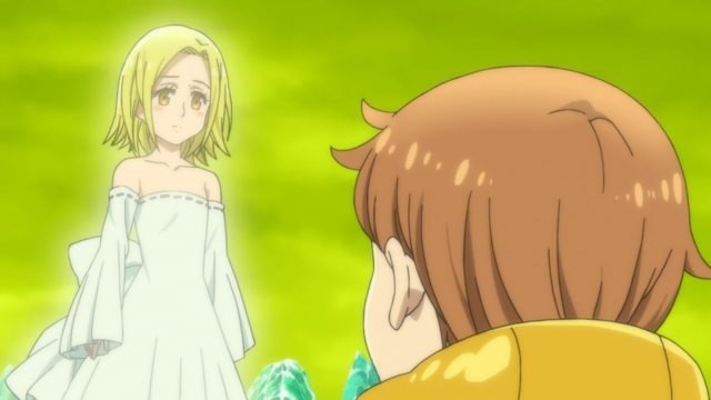 Image result for seven deadly sins anime elaine and king