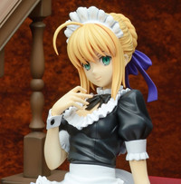 saber maid figure