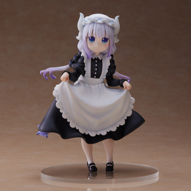 A promotional image for the Miss Kobayashi's Dragon Maid S Kanna figure from Union Creative featuring a view of the figure from the front.