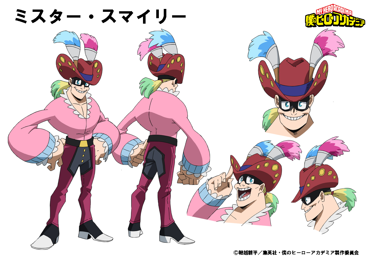 My Hero Academia Season 5 OVA Mister Smiley character design