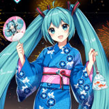 hatsune miku yukata