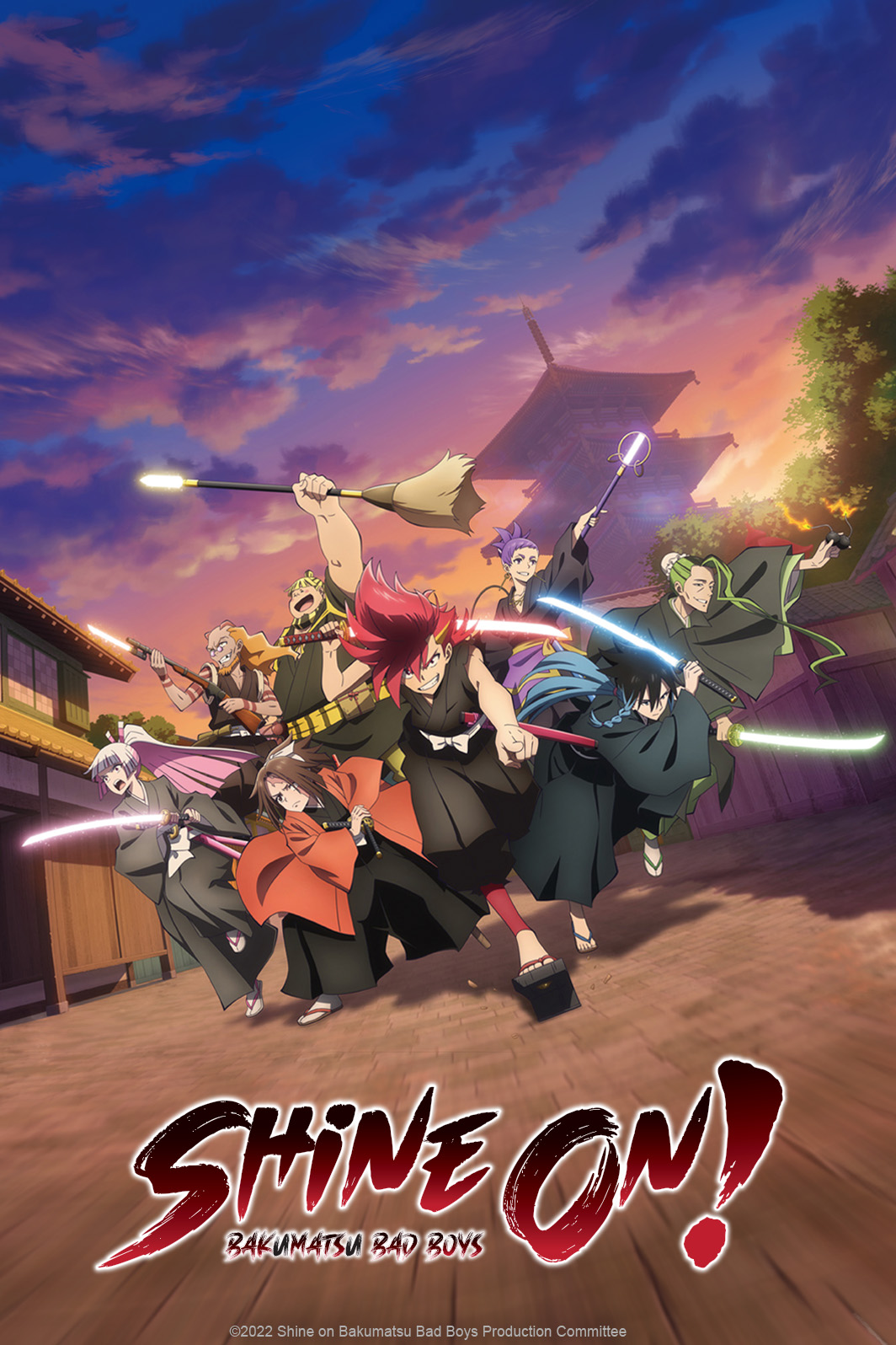 Crunchyroll Check Out The Non Credit Op For Shine On Bakumatsu Bad Boys