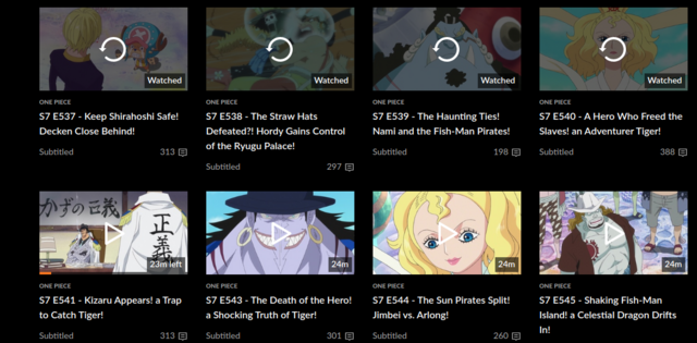 Crunchyroll Forum Is One Piece Is Missing Episodes