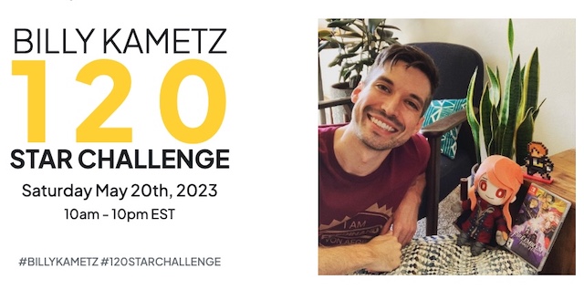 Billy Kametz 120 Star Challenge