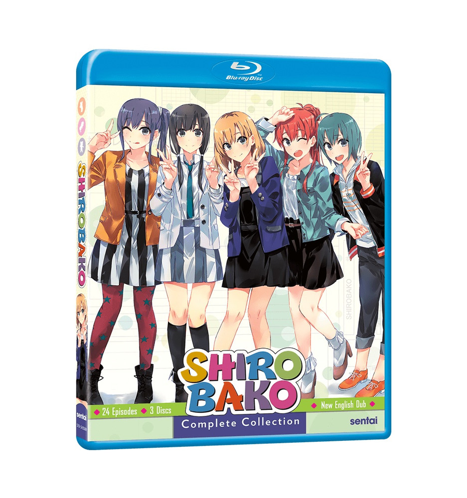 SHIROBAKO Complete Collection Blu-Ray via Sentai Filmworks