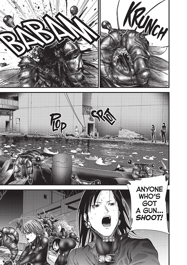 Crunchyroll Exclusive Take A Peek Inside The Gantz G Manga S Final Volume