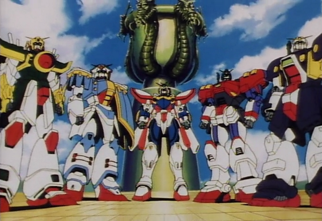 Mobile Fighter G Gundam Suits