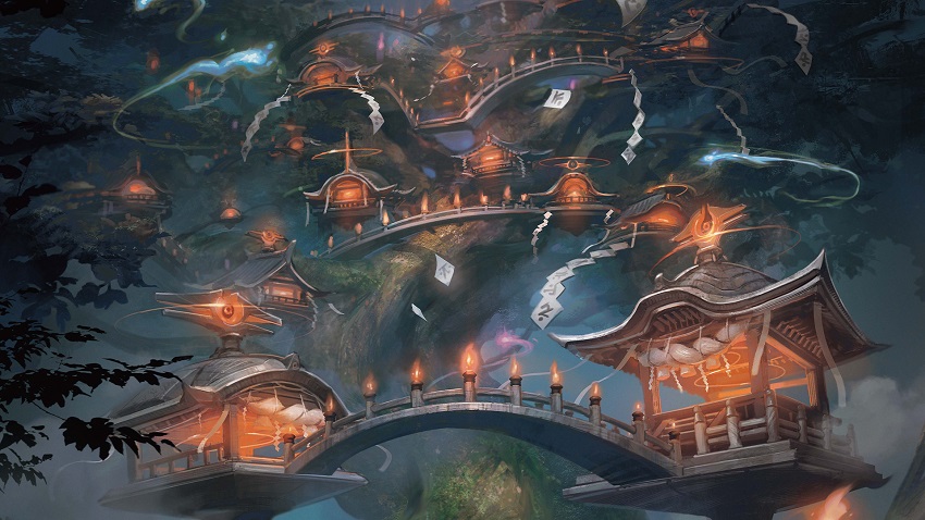 Crunchyroll - Jonathan Young pubblica un video su Kamigawa: Dinastia Neon,  la nuova espansione di Magic: The Gathering
