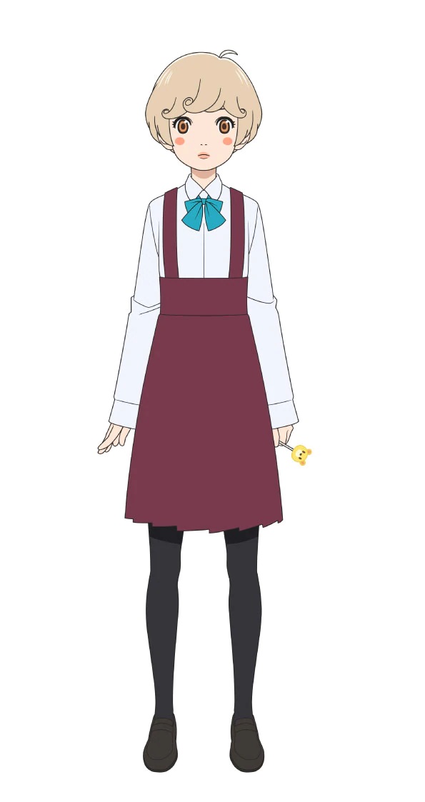 A character setting of Yuu Tenma, a member of the Urawa Kuninari High School girls soccer club.