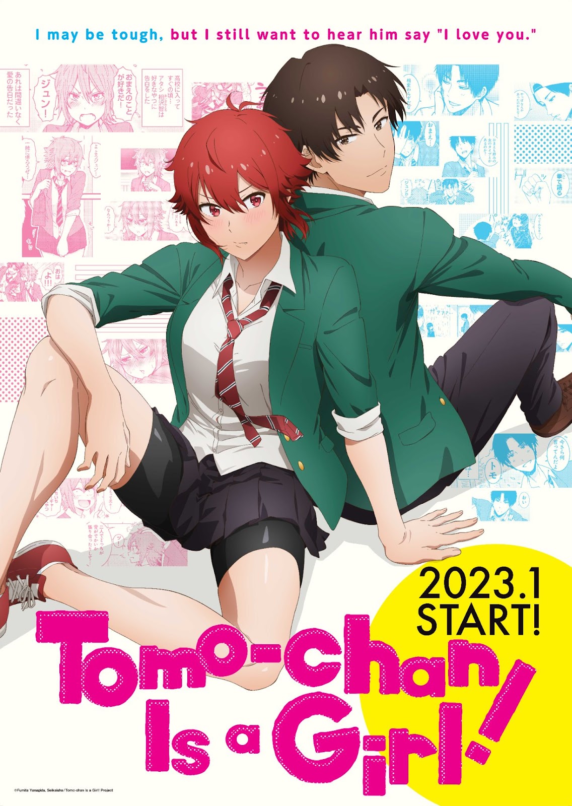 Crunchyroll - Tomo-chan Is a Girl! revela novo trailer de personagens e