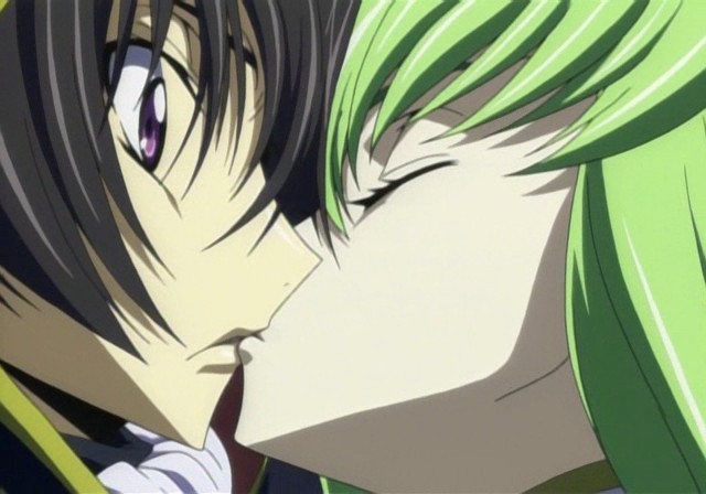 best anime kiss scene