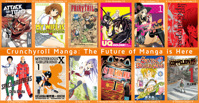 Crunchyroll to Digitally Distribute Kodansha Manga