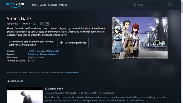 amazon prime este video no esta disponible actualmente para verlo en tu ubicacion