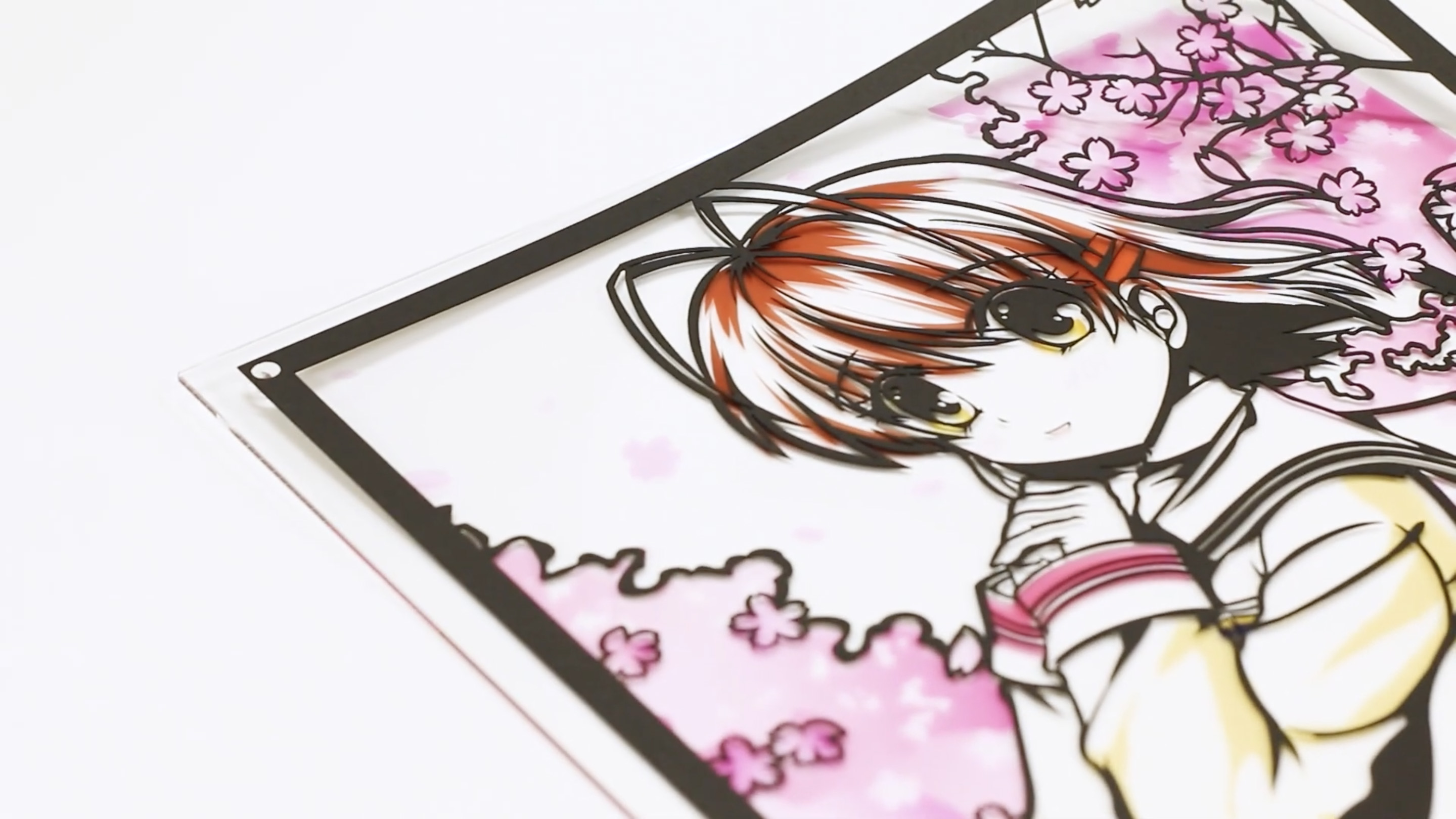 Clannad TV Anime Celebrates 15th Anniversary With Traditional Nagisa Paper Cutting