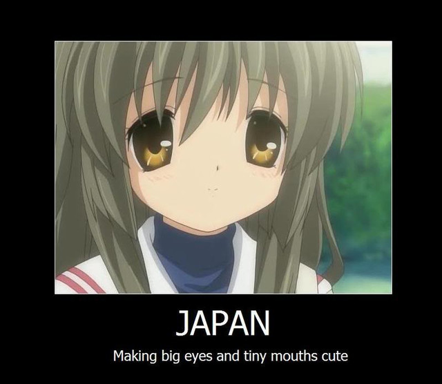 Im cute? anime