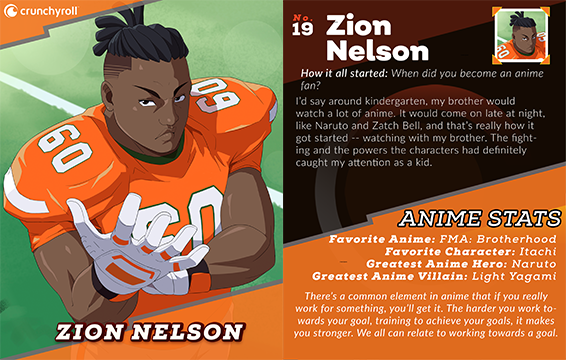 Zion Nelson Player Card