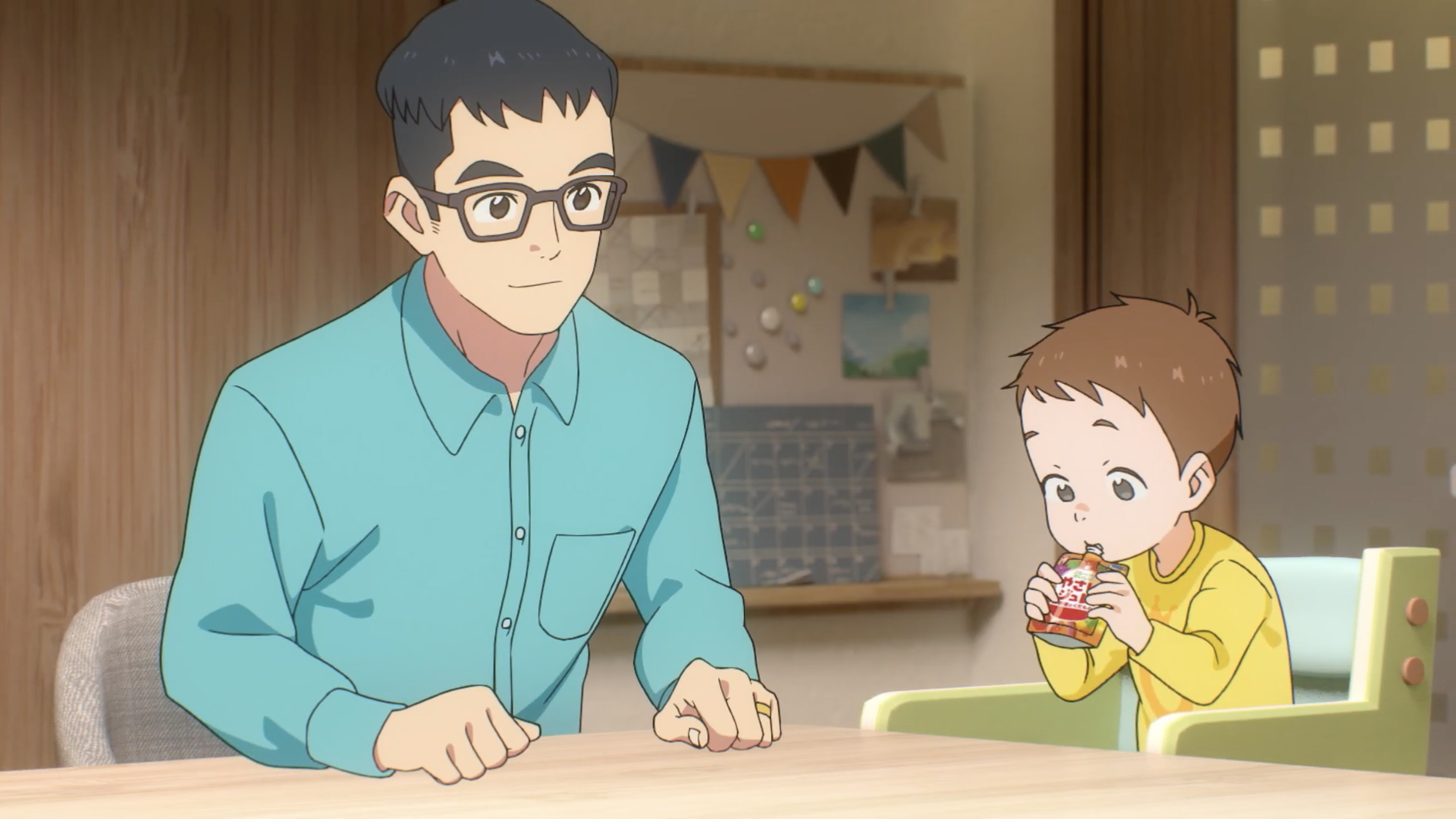 Crunchyroll - Weathering with You Animation Director Creates Adorable  Family-Based Anime CMs for Morinaga Milk