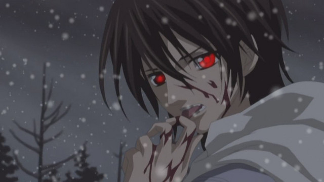 bloody anime vampire boy